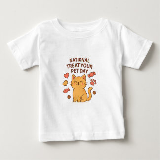 Cute Smiling Cat Shirt | National Treat  Pet Day T Shirt