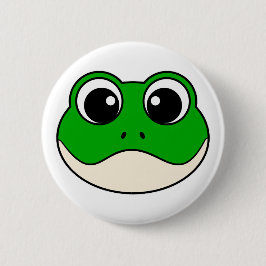 Cute Smiling Frog Knapp