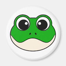 Cute Smiling Frog Magnet