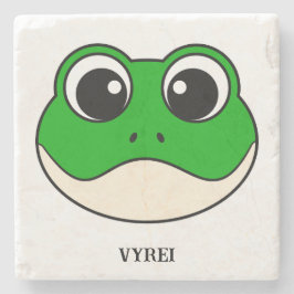 Cute Smiling Frog Stenunderlägg