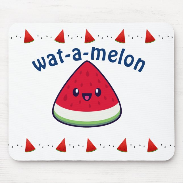 Cute Smiling Kawaii Watermelon Musmatta (Framsidan)