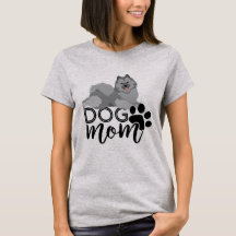 Cute Smiling Keeshond Hund Mamma Graphic