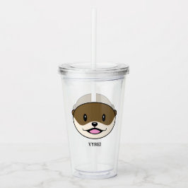 Cute Smiling Otter Take Away Mugg
