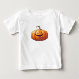 Cute Smiling Pumpkin - Roligtens falltecken T Shirt