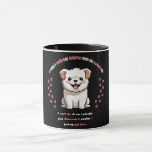 Cute Smiling Puppy Mugg