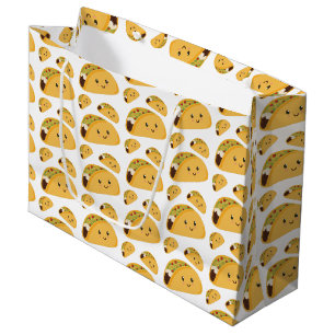 Cute Smiling Taco Mönster Gift-bag