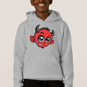 Cute Smiling Tecknad Djävulen T Shirt