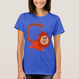 Cute Smiling Tecknad Manticore Women T-Shirt