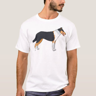 Cute Smooth Collie Hund T Shirt
