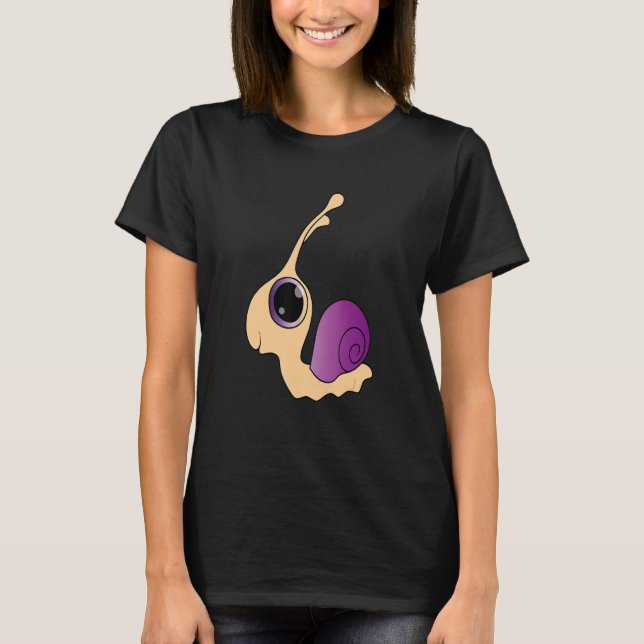 Cute Snail I Just Really Like Snails, Ok Funny Sna T Shirt (Framsida)
