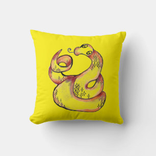 Cute snake kudde