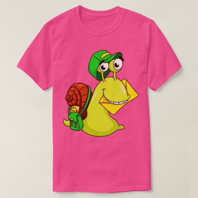 Cute Snigel12 T Shirt (Design framsida)