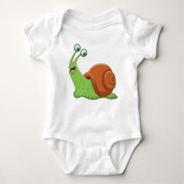 Cute Snigel Baby Bodykostym T Shirt