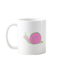 Cute Snigel Coffee Mugg - I Kärlek Slow Mornings 1