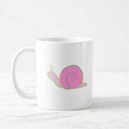 Cute Snigel Coffee Mugg - I Kärlek Slow Mornings 1