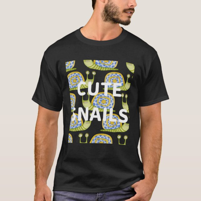 Cute snigel Nr 1 T Shirt (Framsida)