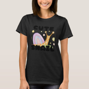 Cute Snigel Nr. 3 Pullover Hoodie T Shirt