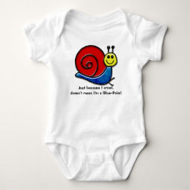 Cute Snigel (Personlig Organic Infant One-Biet) Tee