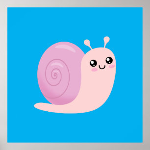 Cute Snigel Poster
