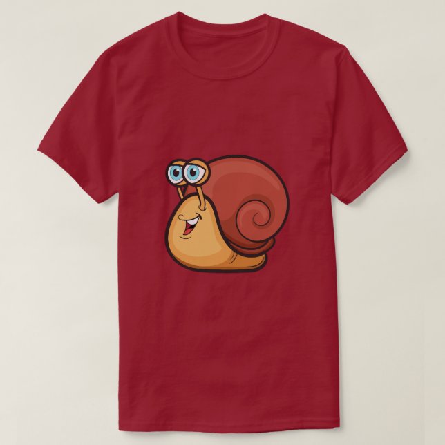 Cute snigel t shirt (Design framsida)