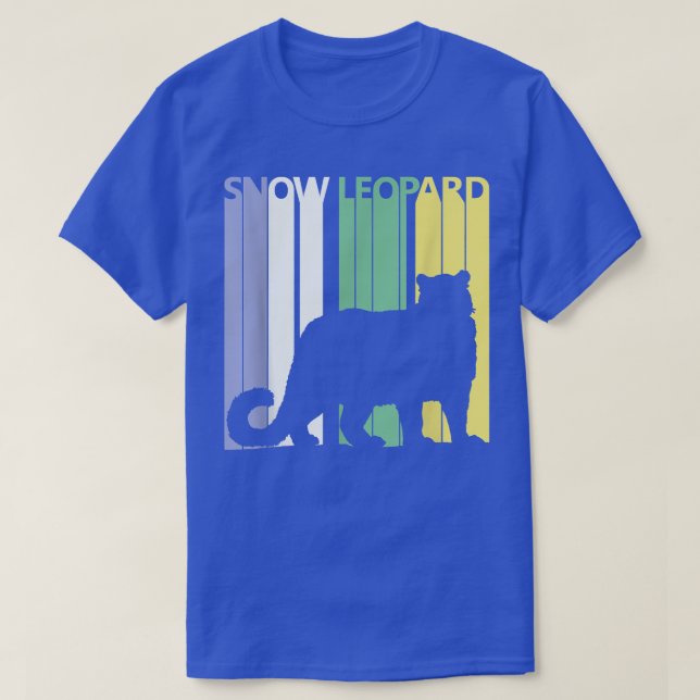 Cute Snö Leopard T Shirt (Design framsida)