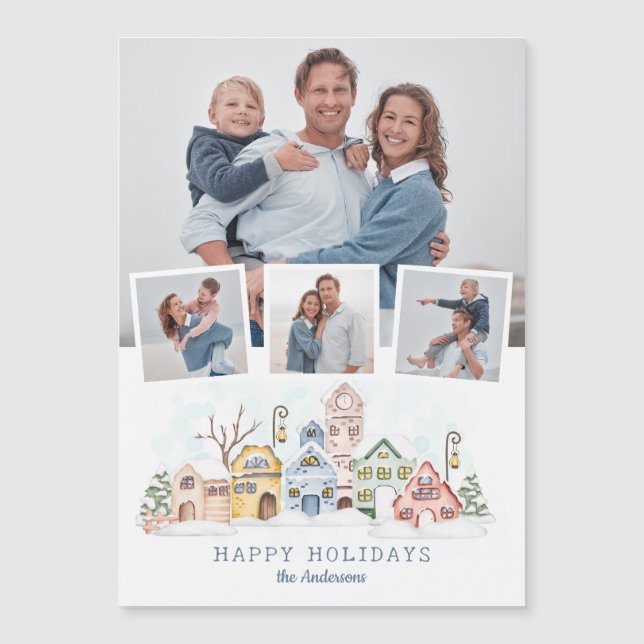 Cute Snö-täckta julbomber 4-foto (Framsida)