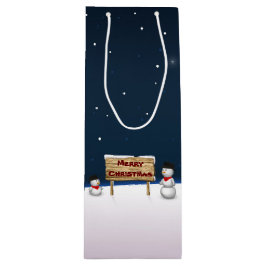 Cute Snögubbar som önskar God jul