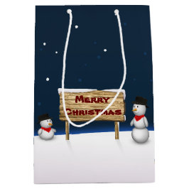 Cute Snögubbar som önskar God jul