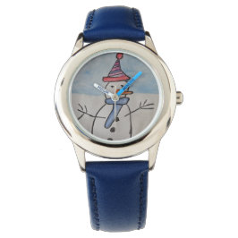 Cute Snögubbe Armbandsur