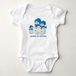 Cute Snögubbe-familjen 1:a jul T Shirt