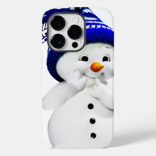 Cute Snögubbe iPhone/iPad-fall