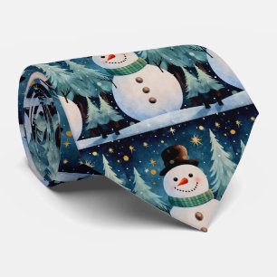 Cute Snögubbe jul Slips