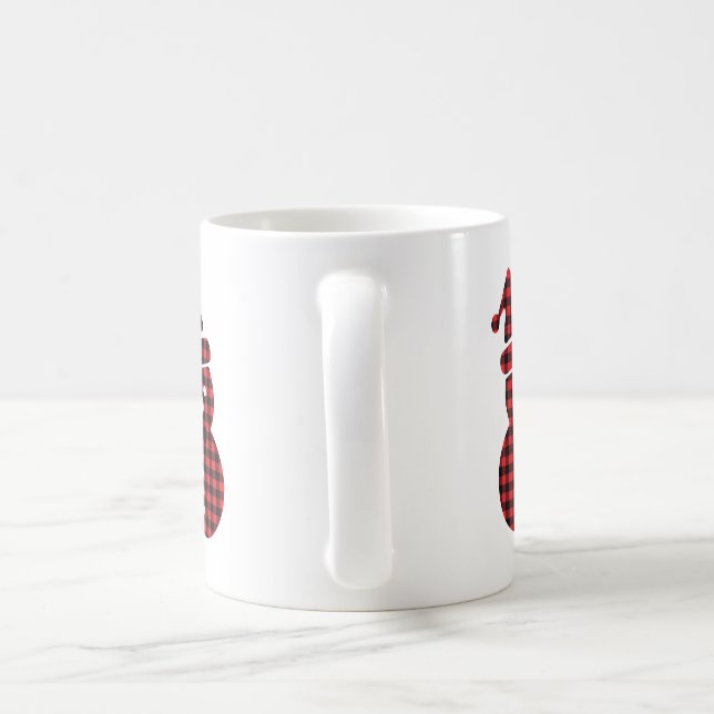 Cute Snögubbe Kaffemugg (Handtag)