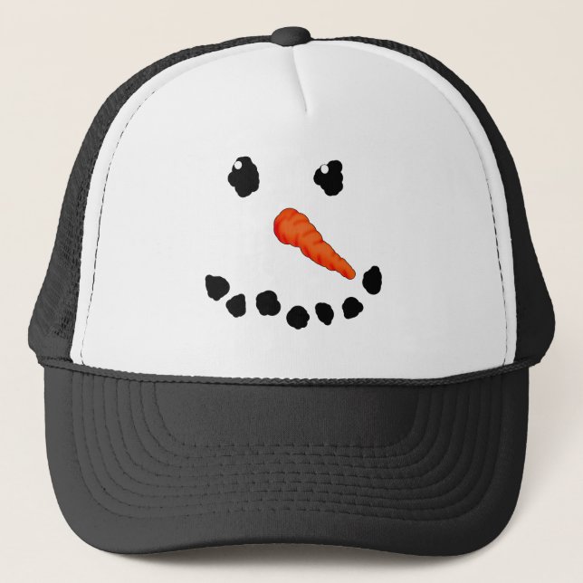 Cute Snögubbe Keps (Framsida)