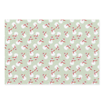 Cute Snögubbe Mönster