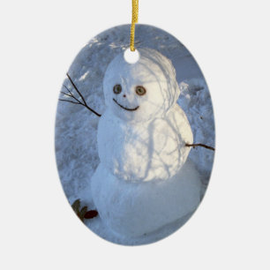 Cute Snögubbe Ornament