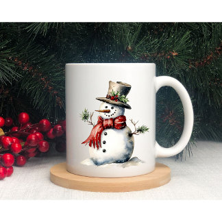 Cute Snögubbe Winter Mugg