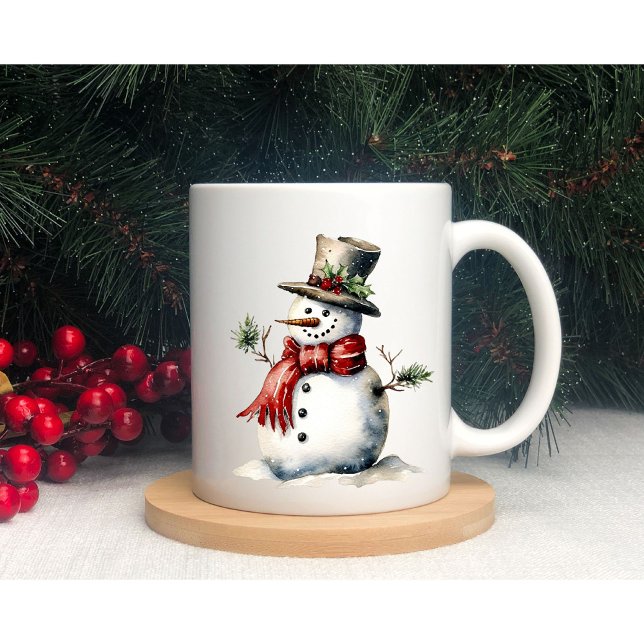 Cute Snögubbe Winter Mugg (Skapare uppladdad)