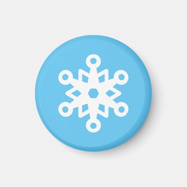 Cute Snowflake Magnet (Framsidan)