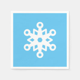 Cute Snowflake Pappersservett