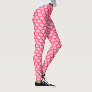 CUTE Snyggt Rosa ros Mönster Leggings