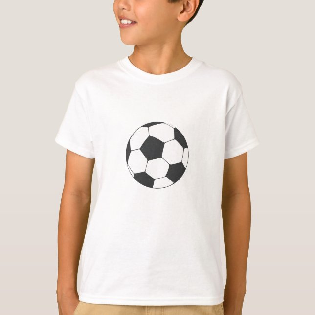 Cute Soccer Ball T Shirt (Framsida)