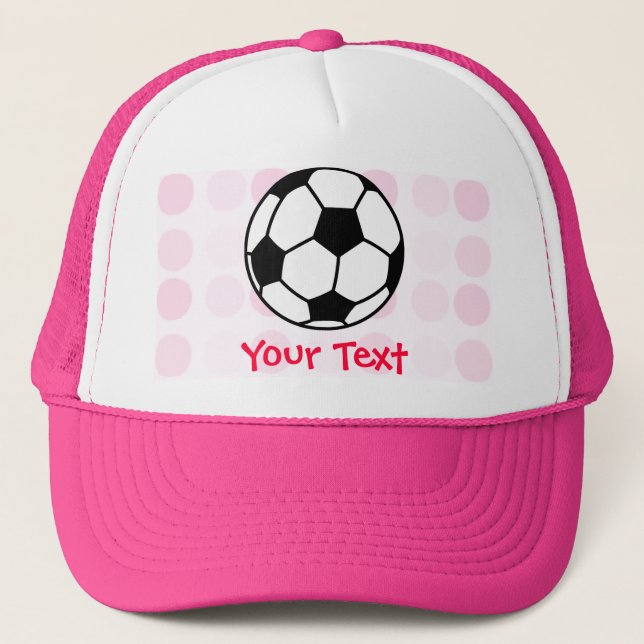 Cute Soccer Ball Truckerkeps (Framsida)