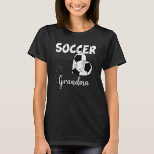 Cute Soccer Heart Soccer Grandma T Shirt