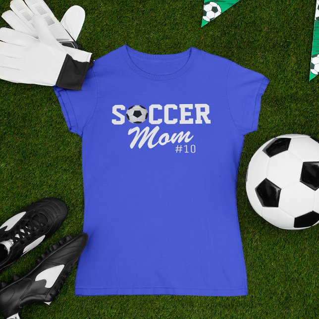 Cute Soccer Mamma T Shirt (Skapare uppladdad)
