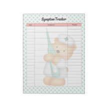 Cute Socker Bear ThLED Symptom Tracker