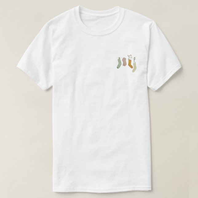 cute Socks T Shirt (Design framsida)