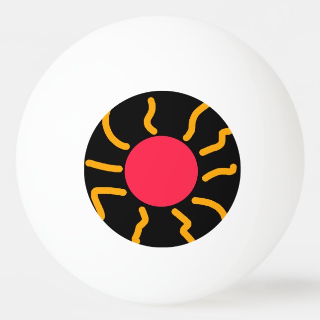 Cute sol pingisboll (Framsidan)