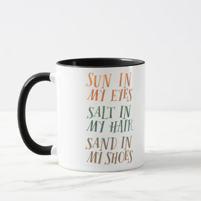 Cute Sol Salt Sand Mugg (Vänster)
