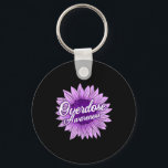 Cute Solros Lila Ribbon Opioid Överdosering Medvet Nyckelring<br><div class="desc">Lila av urinämne Ribbon Opioid Överdosering Medvetenhet</div>